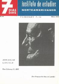 7 días = 7 days : boletín del Instituto de Estudios Norteamericanos, Barcelona. Núm. 232, del 7 al 14 de febrero de 1965