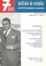7 días = 7 days : boletín del Instituto de Estudios Norteamericanos, Barcelona. Núm. 235, del 28 de febrero al 7 de marzo de 1965
