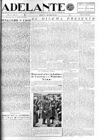 Adelante : Órgano del Partido Socialista Obrero [Español] (México, D. F.). Año IV, núm. 75, 15 de febrero de 1945