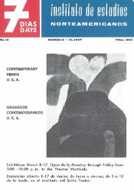 7 días = 7 days : boletín del Instituto de Estudios Norteamericanos, Barcelona. Núm. 306, del 5 al 12 de marzo de 1967