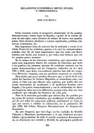 Relaciones económicas entre España e Iberoamérica