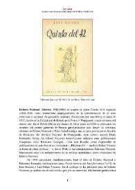 Editora Nacional (Madrid, 1940-1985) [Semblanza]