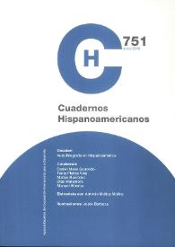 Cuadernos Hispanoamericanos. Núm. 751, enero 2013