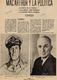 Mac Arthur y la política