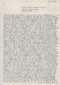 Carta de Indalecio Prieto a Carlos Esplá. París, 28 de octubre de 1947