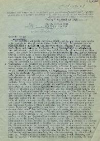 Carta de Indalecio Prieto a Carlos Esplá. París, 8 de abril de 1948