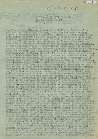Carta de Indalecio Prieto a Carlos Esplá. París, 16 de mayo de 1948