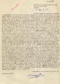 Carta de Indalecio Prieto a Carlos Esplá. San Juan de Luz, 20 de junio de 1948