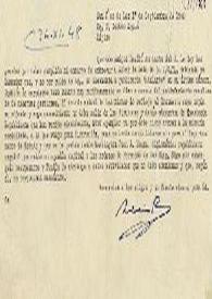 Carta de Indalecio Prieto a Carlos Esplá. San Juan de la Luz, 17 de septiembre de 1948