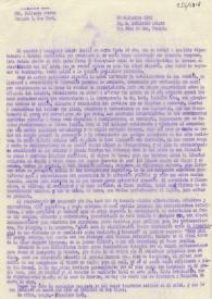 Carta de Francisco León a Indalecio Prieto. New York, 28 de diciembre de 1949
