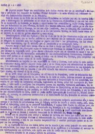 Carta de Álvaro de Albornoz a Eugenio Arauz. México, 14 de enero de 1950