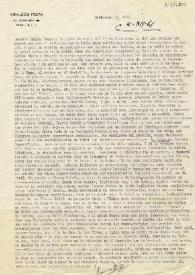 Carta de Indalecio Prieto a Carlos Esplá. México, D. F., 24 de noviembre de 1961