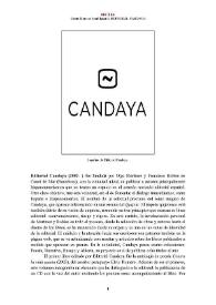 Editorial Candaya (2003- ) [Semblanza]