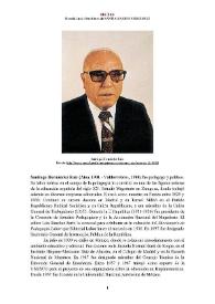 Santiago Hernández Ruiz (Atea, 1901 - Valderrobres, 1988) [Semblanza]