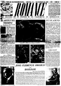 Romance : Revista Popular Hispanoamericana. Año I, núm. 1, 1 de febrero de 1940