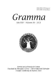 Gramma. Año XXIV, número 50, 2013