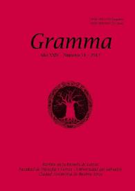 Gramma. Año XXIV, número 51, 2013