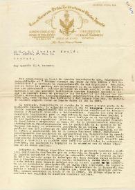Carta del Supremo Consejo del Grado 33 para España sobre la situación de la masonería, Sede de Exilio en México, D.F., 15 de noviembre de 1949