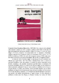 Colección Libros Populares (Montevideo, 1967-1969) [Semblanza]