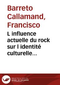 L influence actuelle du rock sur l identité culturelle de Paris et Londres = La influencia actual del rock en la identidad cultural de Paris y Londres