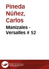 Manizales - Versalles # 52