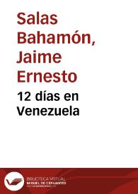 12 días en Venezuela