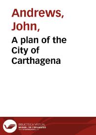 A plan of the City of Carthagena