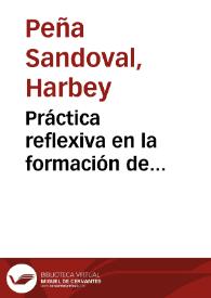 Práctica reflexiva en la formación de mediadores/conciliadores. Propuesta académica