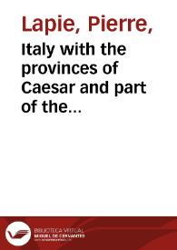 Italy with the provinces of Caesar and part of the province of Pompey