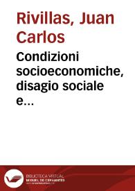 Condizioni socioeconomiche, disagio sociale e mortalità violenta a Torino, Italia 2001-2008 = Socioeconomic conditions, social inequalities and...