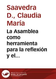 La Asamblea como herramienta para la reflexión y el aprendizaje de los docentes