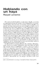 Hablando con un haya