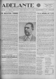 Adelante : Órgano del Partido Socialista Obrero [Español] (México, D. F.). Año XII, núm. 238, julio de 1956