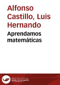 Aprendamos matemáticas
