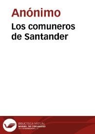 Los comuneros de Santander