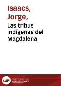 Las tribus indígenas del Magdalena