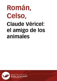 Claude Véricel: el amigo de los animales