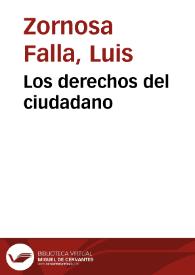 Los derechos del ciudadano