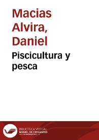 Piscicultura y pesca