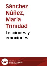 Lecciones y emociones