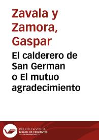 El calderero de San German o El mutuo agradecimiento