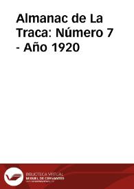 Almanac de La Traca: Número 7 - Año 1920