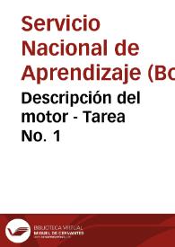 Descripción del motor - Tarea No. 1