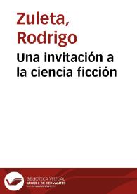 Una invitación a la ciencia ficción