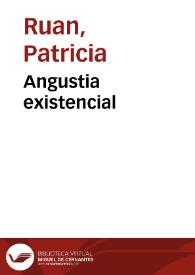 Angustia existencial
