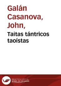 Taitas tántricos taoístas