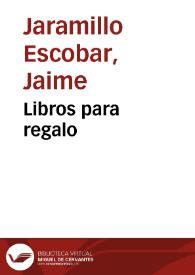 Libros para regalo