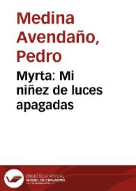 Myrta: Mi niñez de luces apagadas