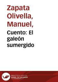 Cuento: El galeón sumergido