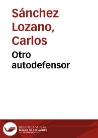 Otro autodefensor